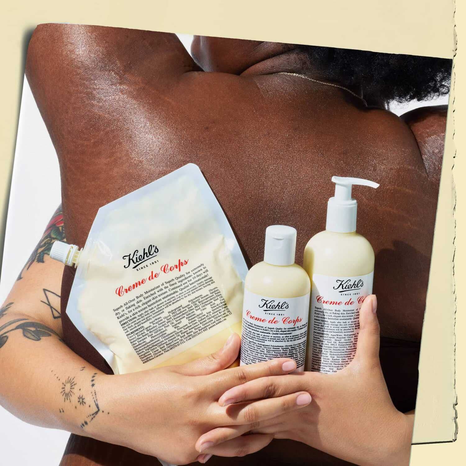 Crème de Corps Refillable Hydrating Body Lotion with Squalane