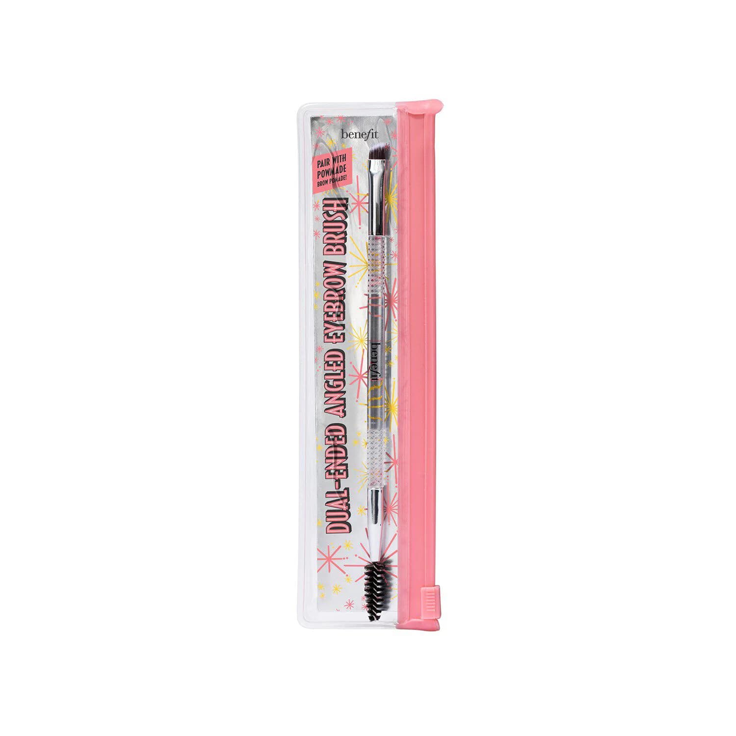Dual Ended Angled Eyebrow Brush