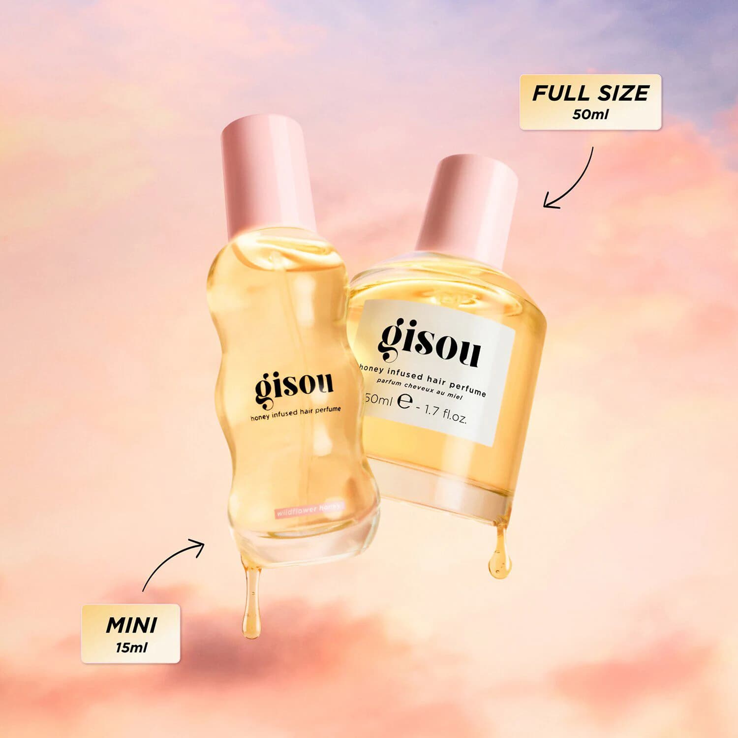 Honey Infused Hair Perfume - Wildflower Honey